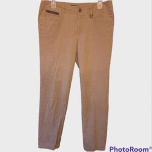 Lauren Ralph Lauren * Straight Leg* Ankle Length* Khaki Jeans* Sz 10